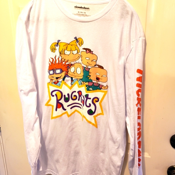 Nickelodeon Tops - NWT Long Sleeved Rugrats T-shirt W/ Nickelodeon on Sleeve Size XL